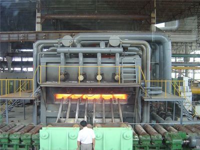凤谷工业炉专利燃烧技术 节能减排环保型推钢式加热炉 可定制